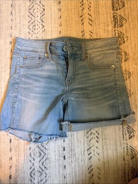 American Eagle Midi Next Level Stretch Shorts